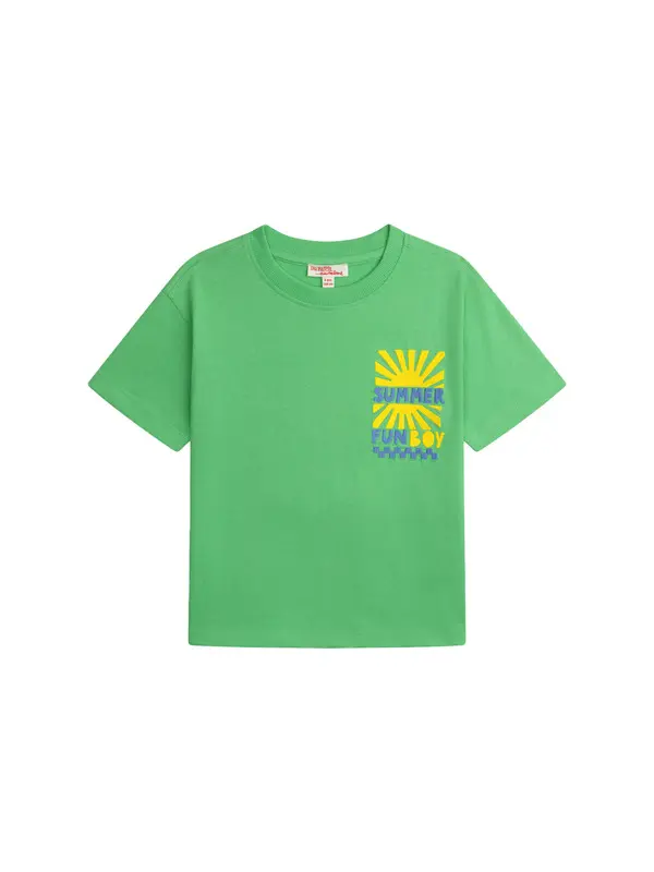 2-Piece "Summer Fun" Cotton Set T-shirt & Shorts Set 3 Image