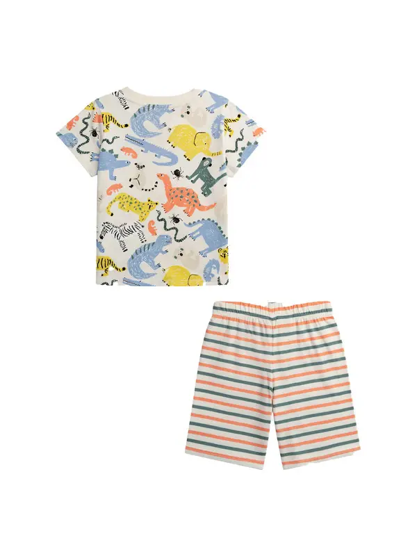 Short printed pajama "SAVANE" for boys 1 Image