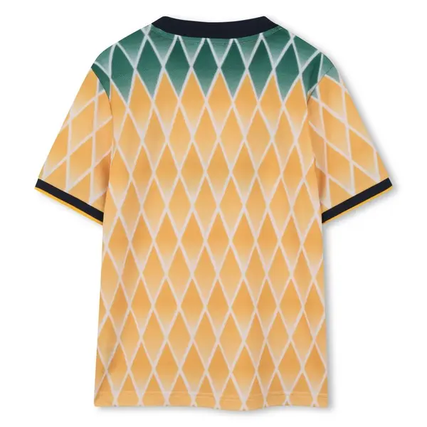Diamond Pattern Short Sleeve T-shirt  1 Image
