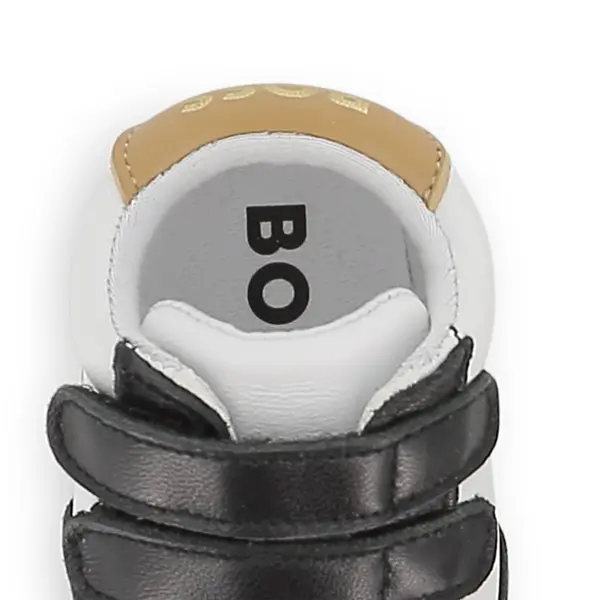 Panelled Soft Baby Leather Sneakers 3 Image