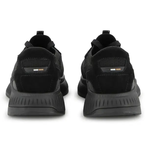 Panelled Lace Up Sneakers 1 Image