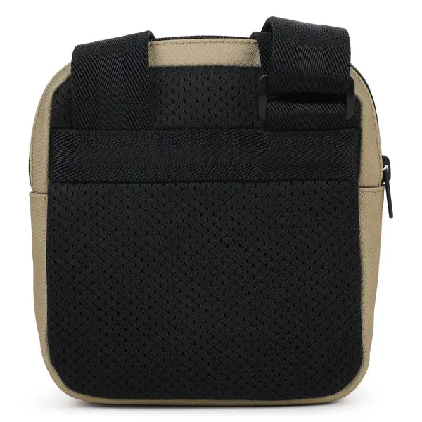 Polyester Crossbody Bag with Front Zip & Logo Patch 2 Image