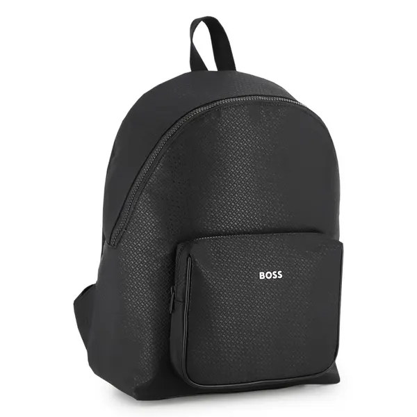 Polyester Textured Pocket Backpack Bag 6 Image