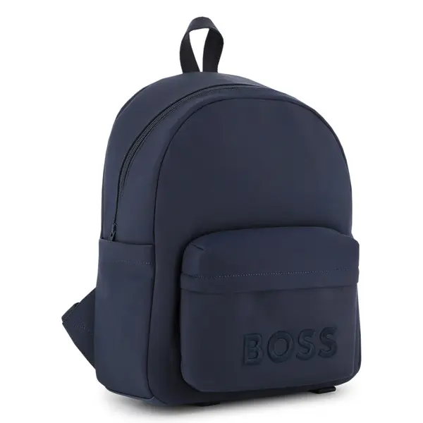 Embossed Cotton Pocket Backpack Bag 2 Image