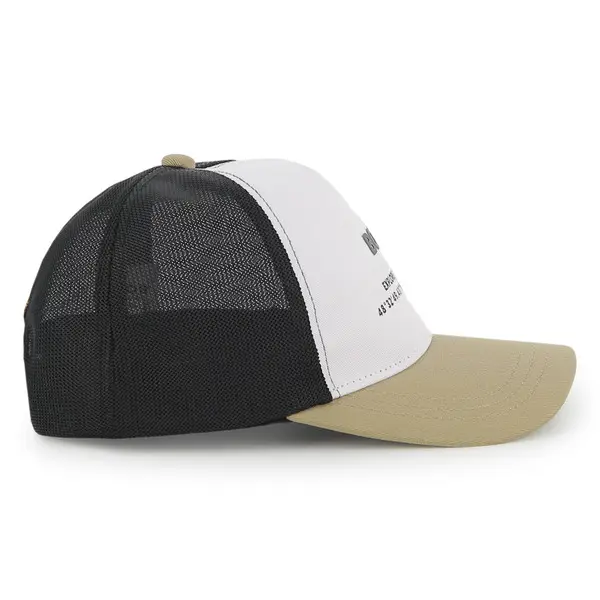 Cotton & Mesh Logo Baseball Cap 2 Image