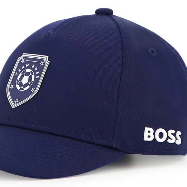 Football Theme Print Twill Cap 3 Image