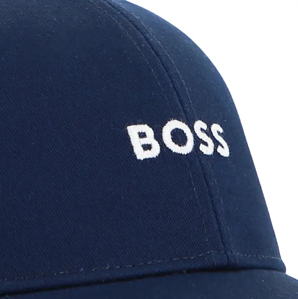 Cotton Logo Cap with White Trim 1 Image