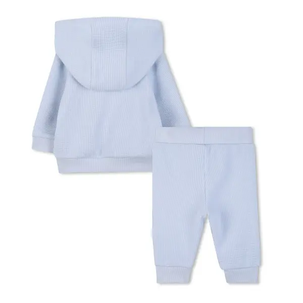 Ribbed Baby Cotton Track Suit Set  3 Image