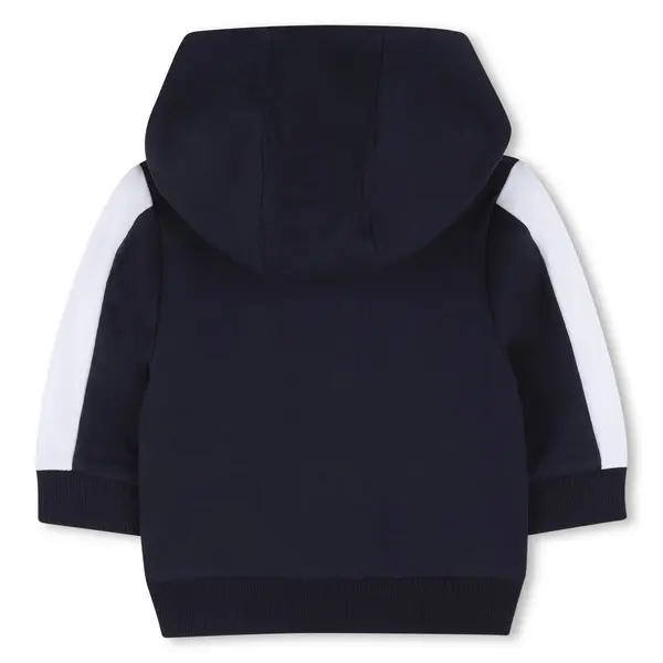 Hooded Cotton Cardigan Set with T-shirt & Trouser 2 Image