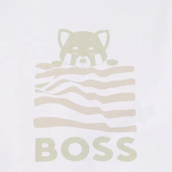 Cotton Knit T-shirt with Cotton Shorts Set 1 Image