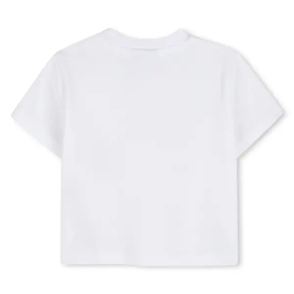 Cotton Knit T-shirt with Cotton Shorts Set 3 Image