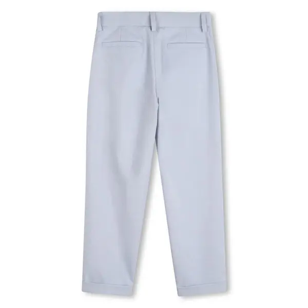 Linen Blend Pleated Suit Pants 2 Image