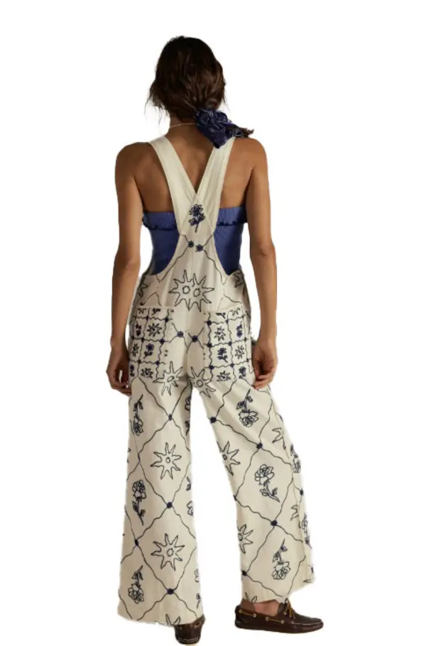 Rising Sun Overall with Embroidered Graphics 1 Image