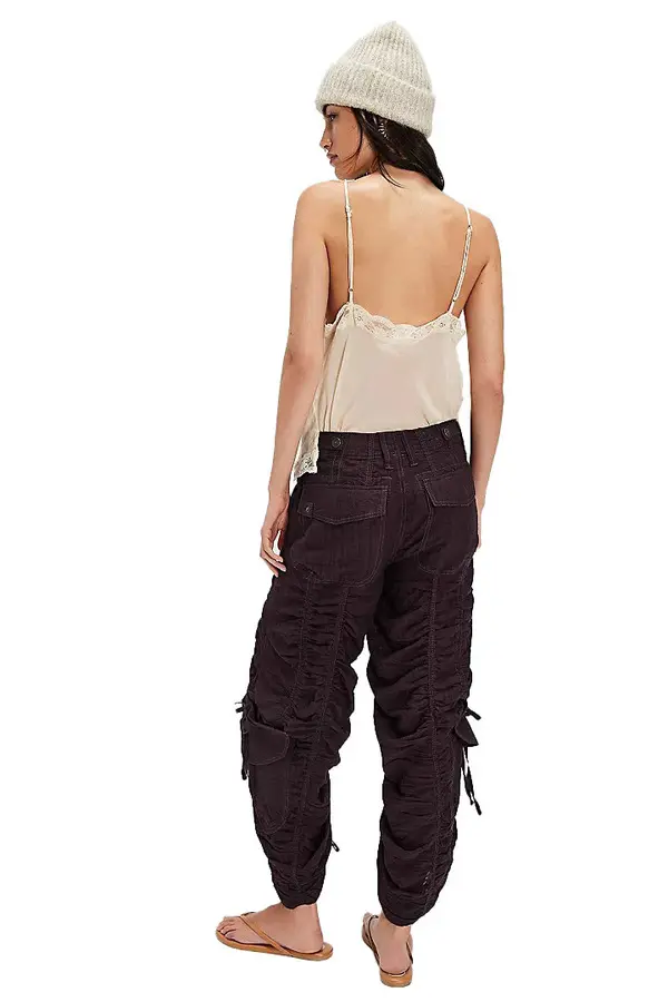 Mid-Rise Cargo Pants 1 Image