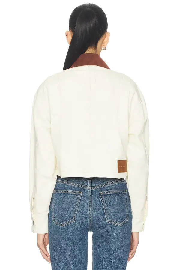 Workwear Jacket with Contrasting Details 1 Image