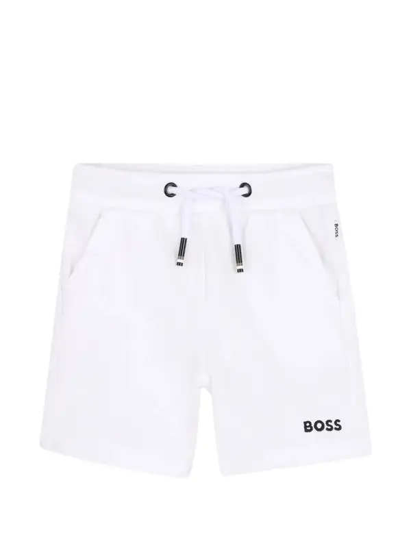 Kids Baby Boy Stripe-detail Polo Top & Shorts Set 3 Image