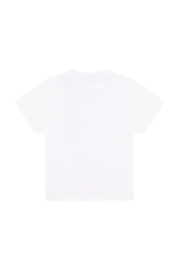 Kids Baby Boy Printed Logo Cotton Short Sleeve T-shirt 1 Image