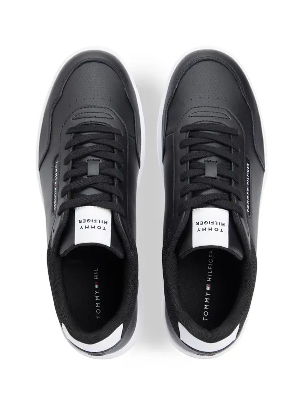 Leather Fine Cleat Basketball Sneakers 1 Image