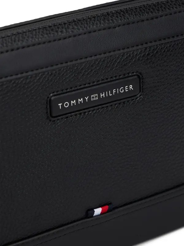 Pebbled Leather Pouch Bag 3 Image