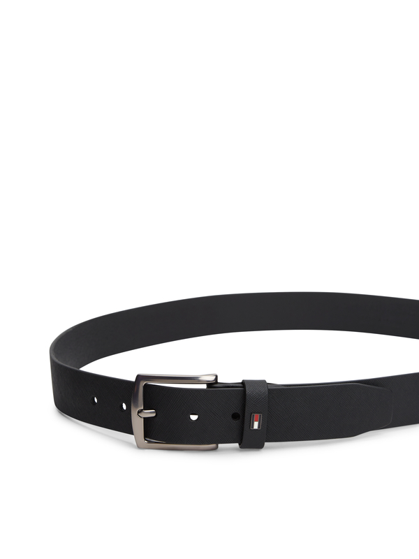 Denton Adjustable Textured Leather Belt 1 Image
