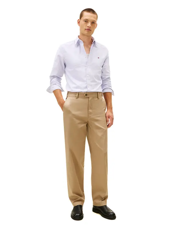 Regular Fit Stripe Oxford Shirt 4 Image