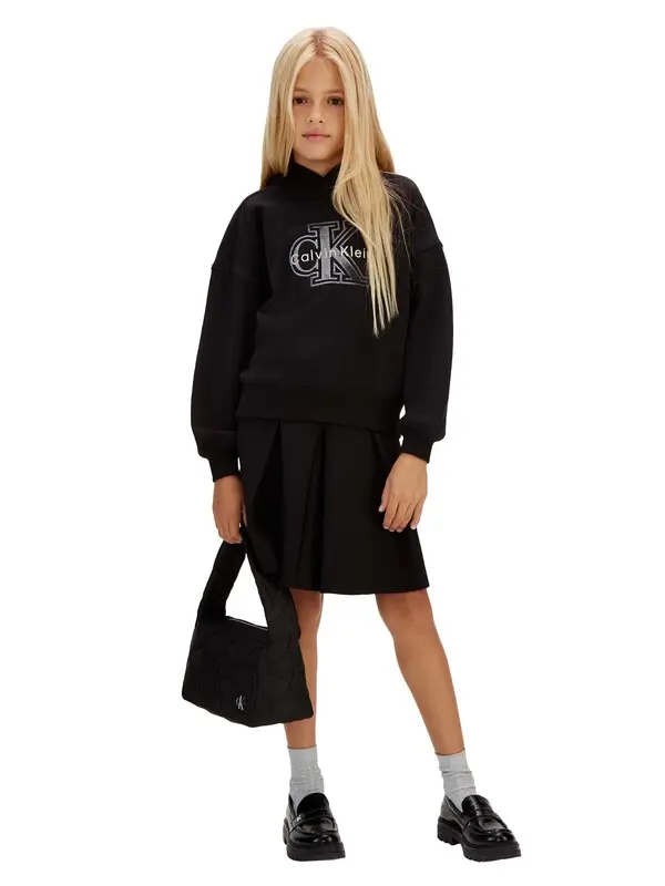 Flared Punto Milano Skirt 1 Image