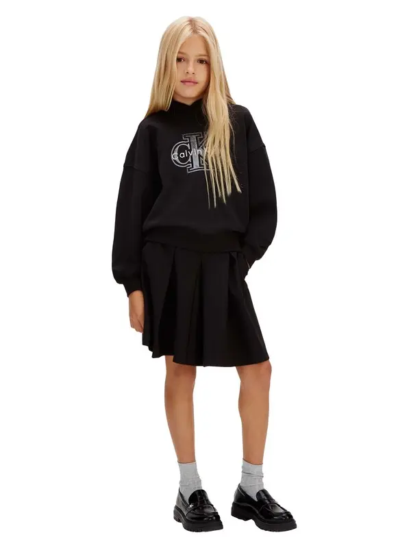 Flared Punto Milano Skirt 2 Image