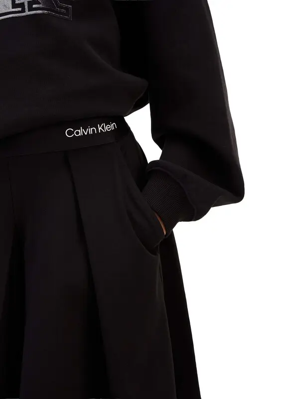 Flared Punto Milano Skirt 3 Image