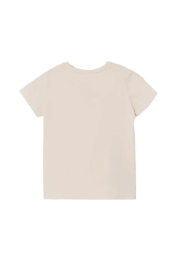 Kids Girls Slim Fit Logo Short Sleeve T-shirt 1 Image