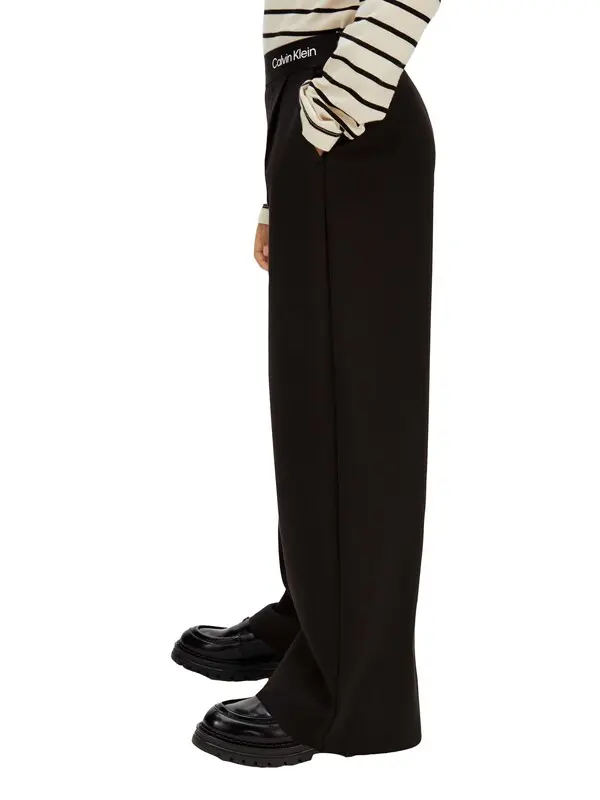 Wide Leg Milano Trousers 3 Image