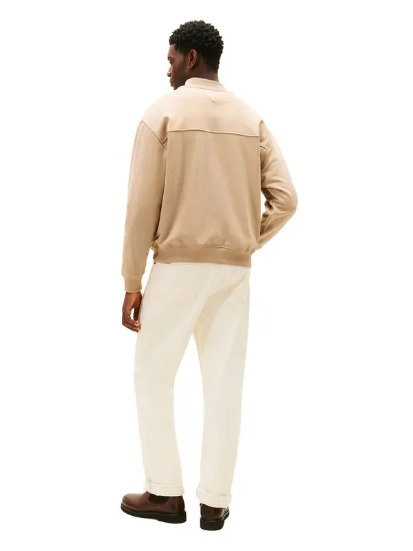 Baseball Collar Quarter-Zip Jumper 4 Image