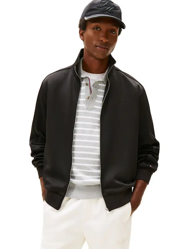 Essential Full-Zip Bomber Jacket 1 Image