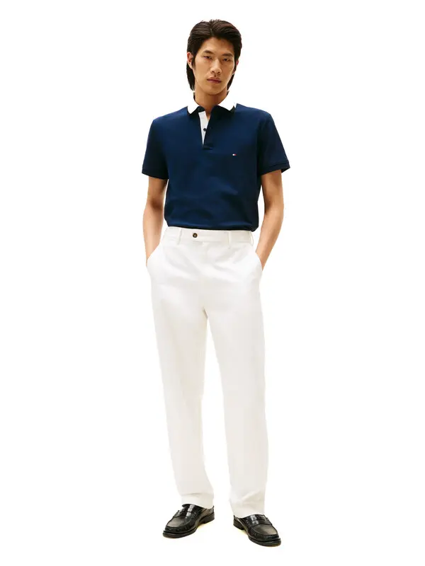 Regular Fit Collar Embroidery Polo Shirt 3 Image
