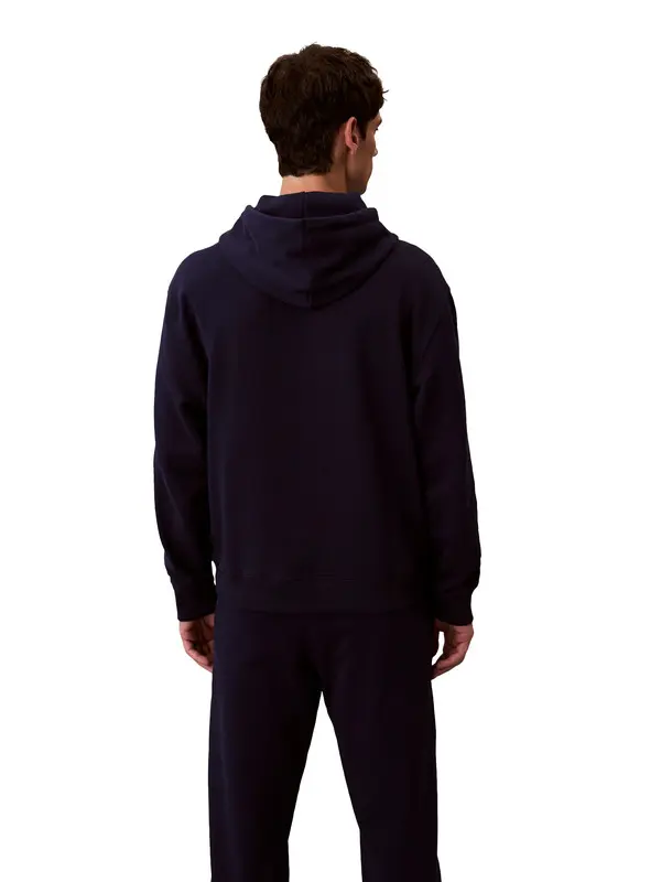 Regular Fit Hooded Collar Cotton Sweatshirt 3 Image