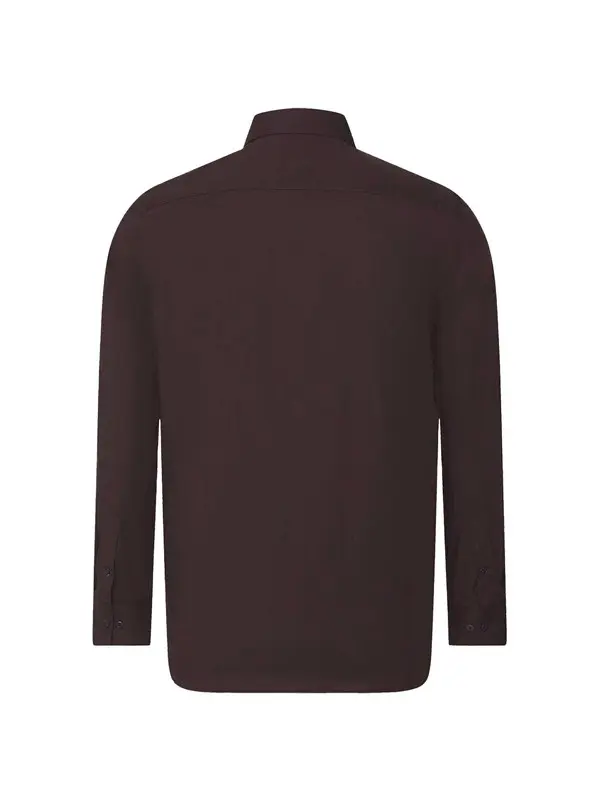 Classic Fit Cotton Long Sleeve Shirt 2 Image