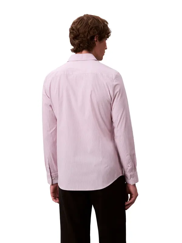 Thin Multi Stripe Stretch Slim Fit Shirt 2 Image