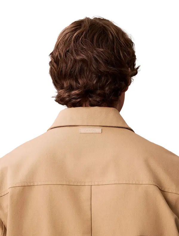 Cotton Dobby Blouson Jacket 2 Image