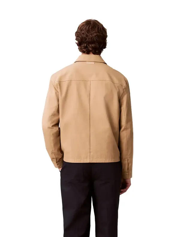 Cotton Dobby Blouson Jacket 3 Image