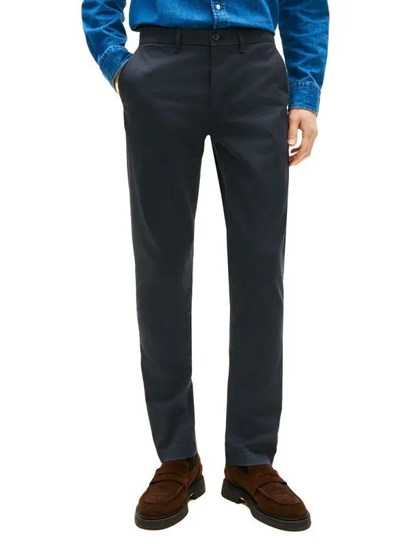 Bleecker Textured Print Slim Trousers 2 Image