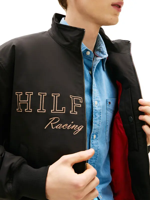 Logo Embroidery Racing Jacket 2 Image