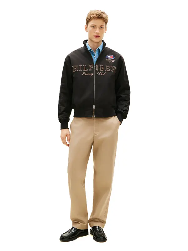 Logo Embroidery Racing Jacket 3 Image