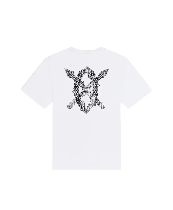 Cotton Snake Shield Short Sleeve T-Shirt 1 Image