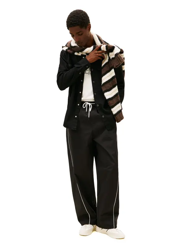 Long Sleeve Western Denim Shirt 3 Image