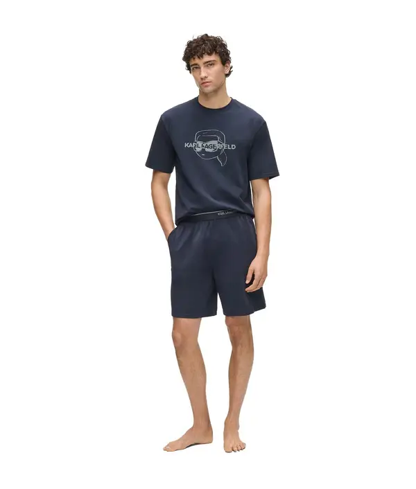 Regular Fit Ikon Graphic Pajama Set 2 Image