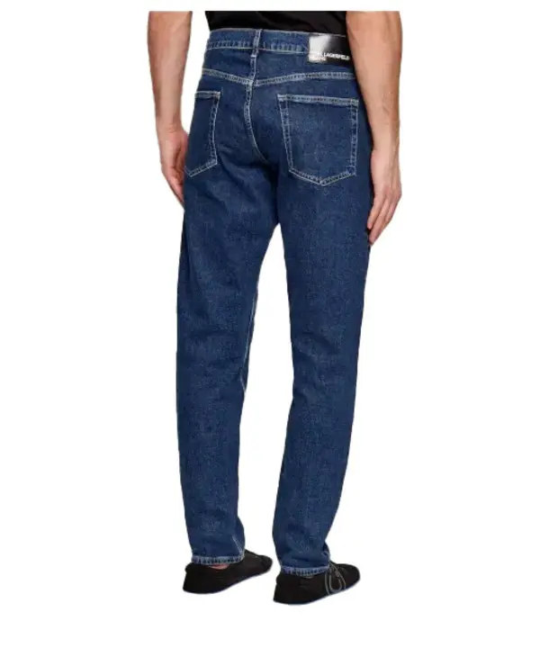 Tapered Fit Denim Jeans 2 Image