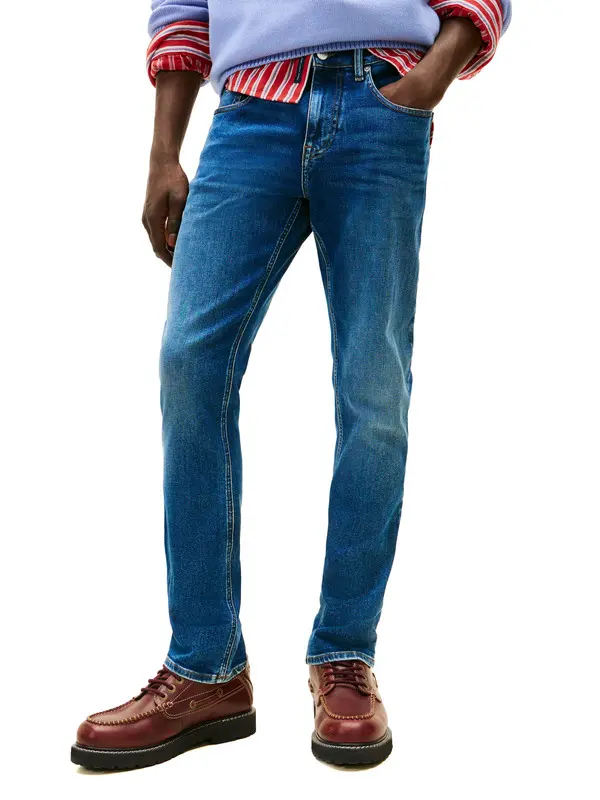 Scanton Slim Fit Stretch Cotton Blend Denim Jeans 3 Image