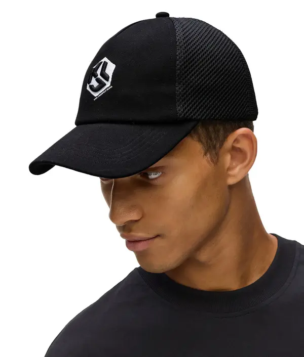 Monogram Hexagon Trucker Cap 3 Image