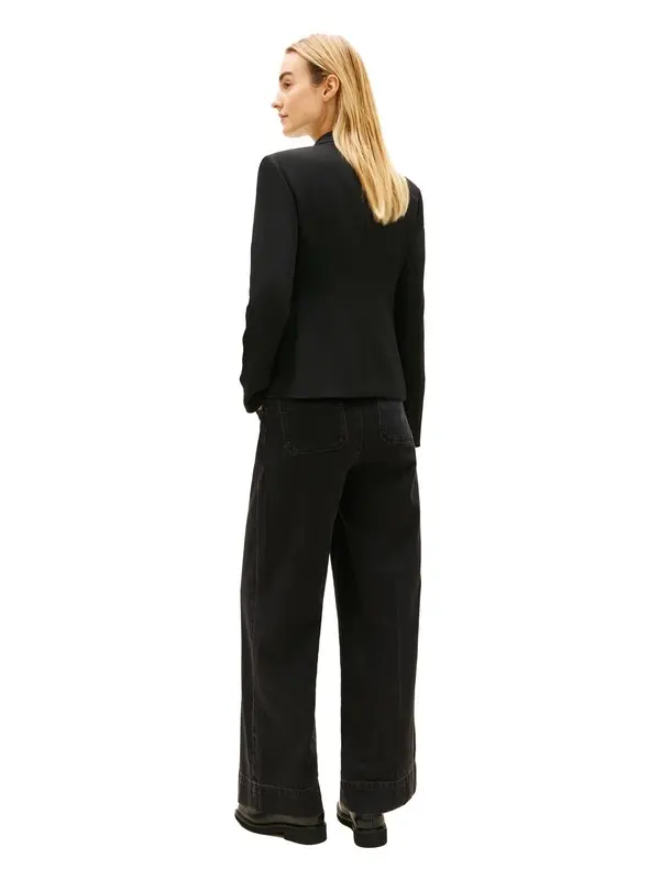 TH Crest Embroidery Slim Fit Blazer 3 Image