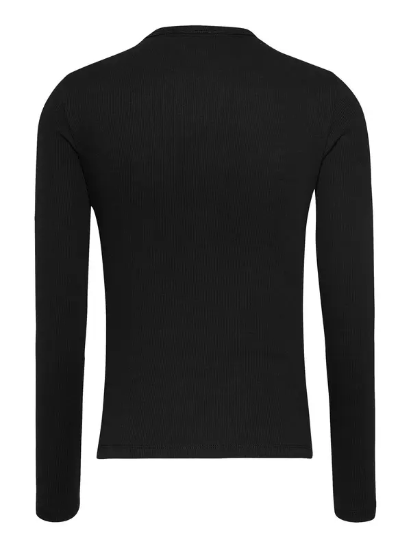 Tommy Badge Slim Long Sleeve T-Shirt 1 Image