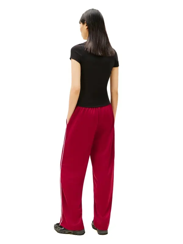 Slim Fit Short Sleeve Top with Logo 3 Image